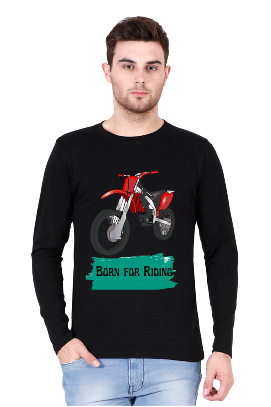 Ride in Style with Bluelander's Cotton Full Sleeve T-Shirts, Make a Statement!