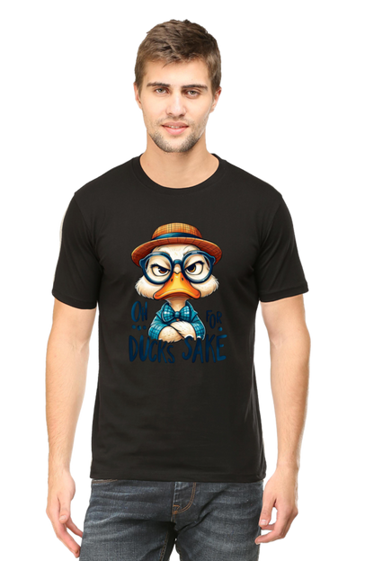 Feel the Vibe: Bluelanders Premium Cotton Unisex Half-Sleeve T-Shirt.
