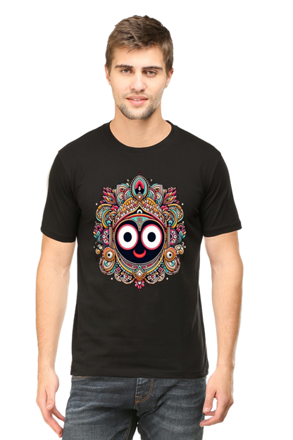 Sacred Comfort: Bluelanders  Premium  Cotton Unisex Half-Sleeve T-Shirt  Show drafts