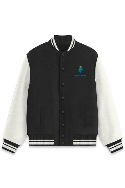 Bluelander Unisex Letterman Jacket – Crafted for Comfort, Built with Love.