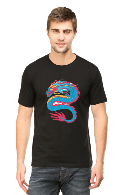 Style Redefined: Embrace Bluelander's Cotton Half Sleeve T-Shirts with Enhanced Design!