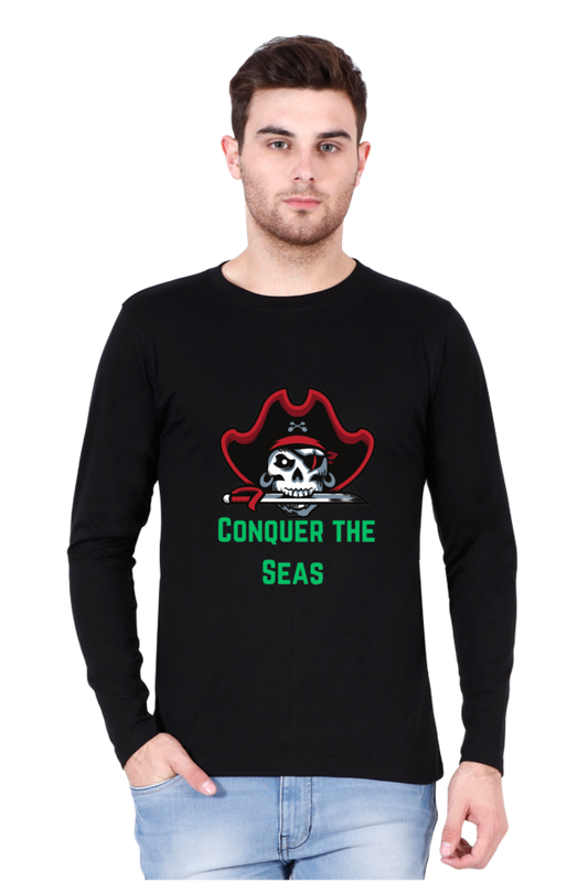 Elevate Your Style: Bluelander's Cotton Full Sleeve Tee, Where Fashion Begins!