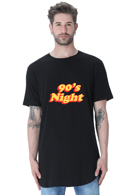 Step into Fashion's Spotlight with Bluelander's Cotton Half Sleeve Longline Curved T Shirts!