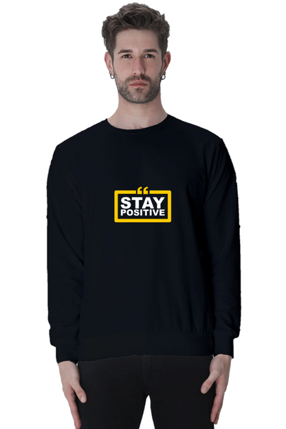 Bluelander sweatshirts Unleash Style, Power, and Comfort with Our  high quality and  Exclusive Designs,stay positive on negative place.
