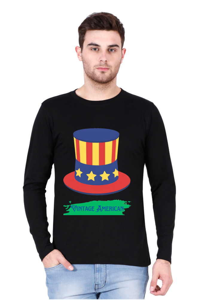 Bluelander's Cotton Full Sleeve T-Shirt: Elevating Your Style with Comfort and Class!