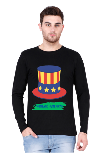 Bluelander's Cotton Full Sleeve T-Shirt: Elevating Your Style with Comfort and Class!