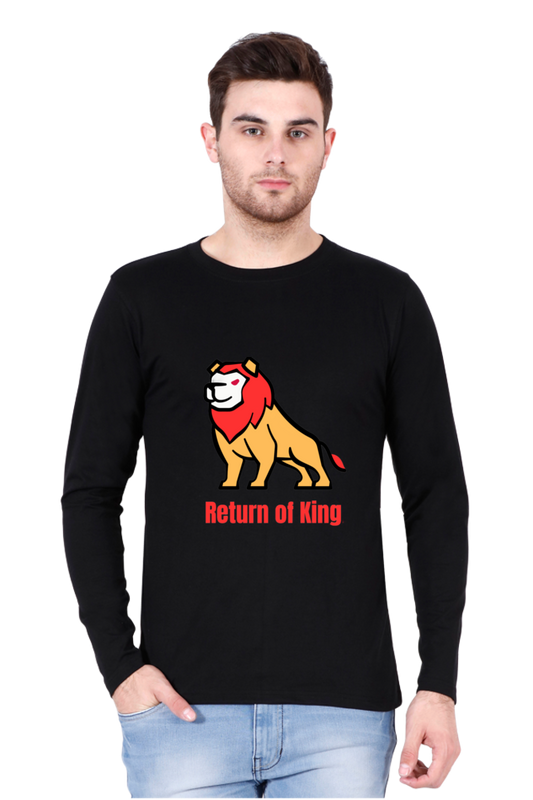 Bluelander's Cotton Full Sleeve T-Shirt - Ride the Wave of Fresh Fashion!
