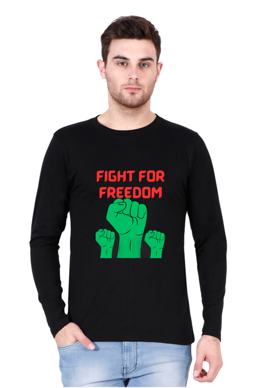 Make a Statement: Bluelander's Cotton Full Sleeve Tee – Unmatched Comfort, Simply Stylish.