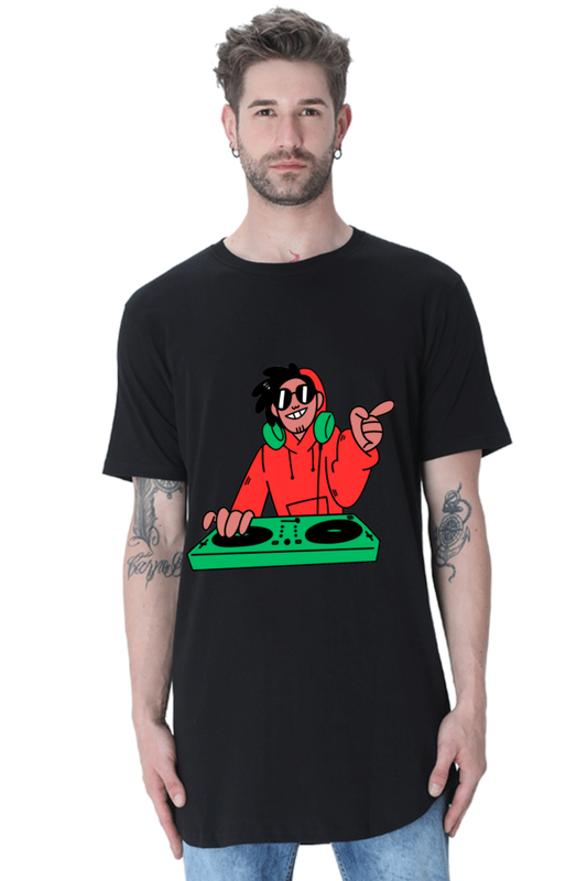 Step Up Your Style Game: Bluelander's Half Sleeve Cotton Longline Curved T-Shirts!