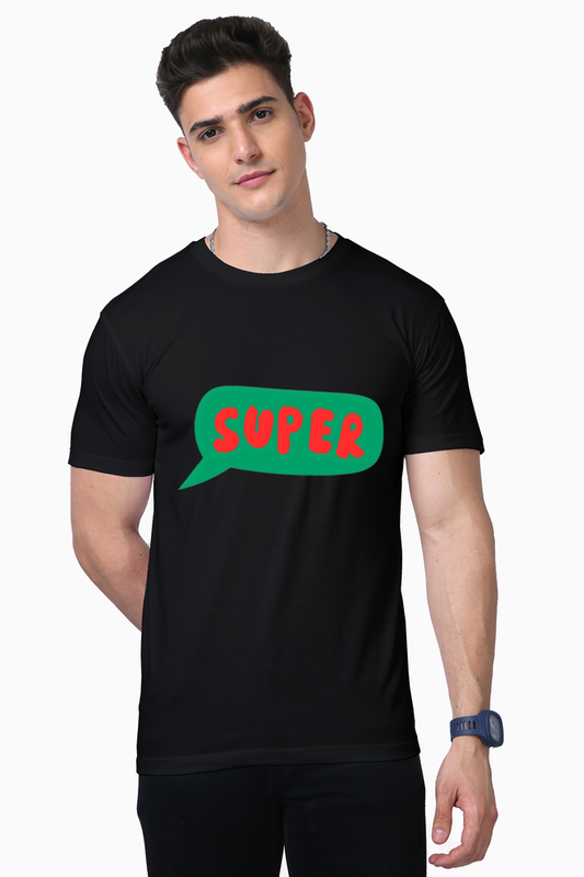 Experience Luxury Comfort: Bluelander's Supima Cotton Half Sleeve T-Shirt!