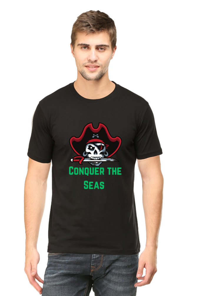 Make a Statement: Bluelander's Enhanced Design Cotton Half Sleeve T-Shirts - Stand Out in Style!