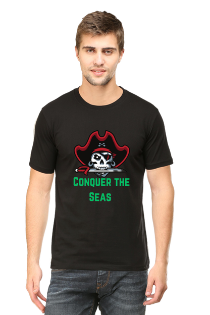 Make a Statement: Bluelander's Enhanced Design Cotton Half Sleeve T-Shirts - Stand Out in Style!