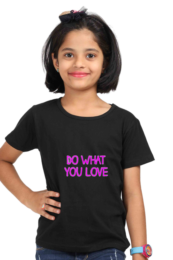 Let Her Confidence Shine: Bluelander's Kid Girls' Cotton Half Sleeve T Shirts.