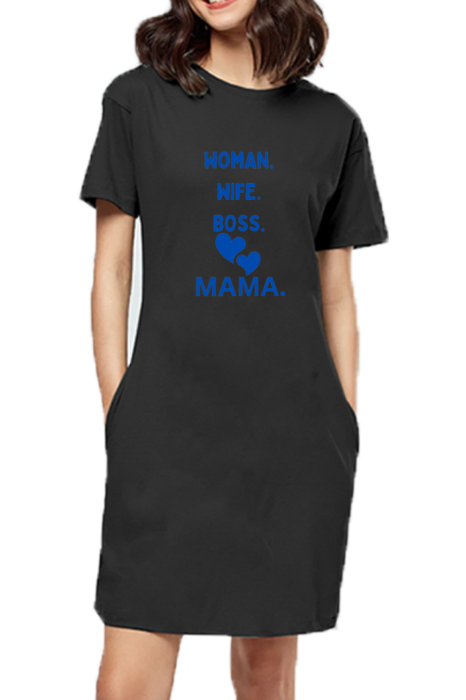 Bluelander Premium Cotton Tee: Elegance for every role – Woman, Sister, Boss, and cherished Mama.