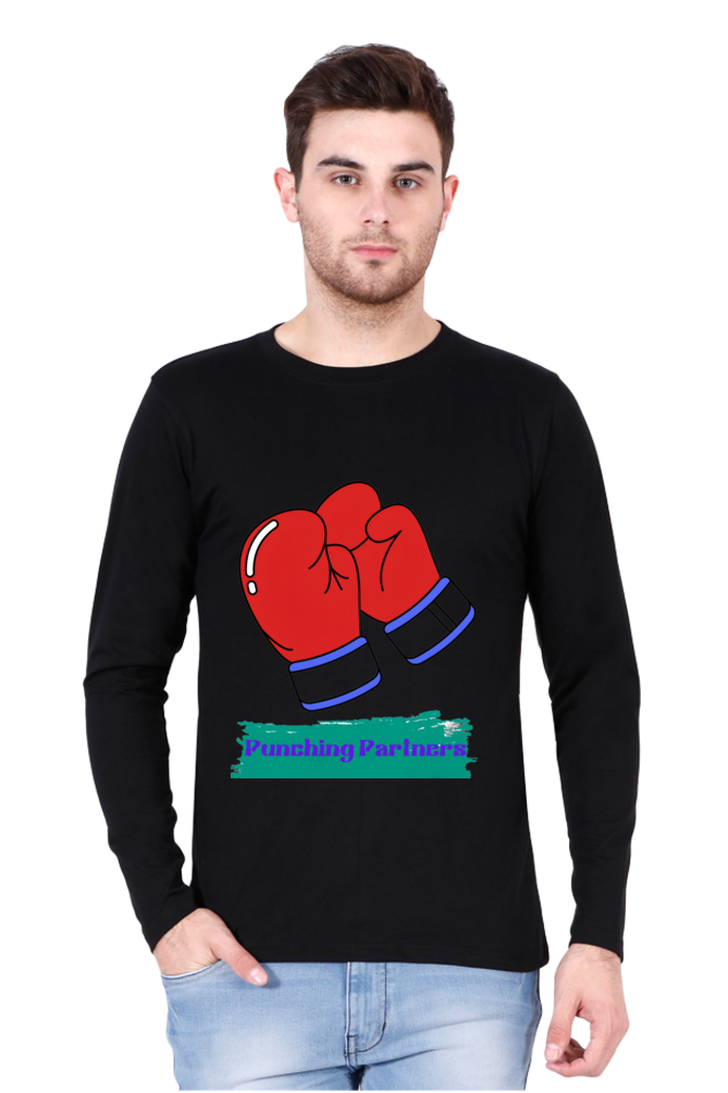 Make a Statement with Bluelander's Cotton Full Sleeve T-Shirts: Stand Out in Every Crowd!