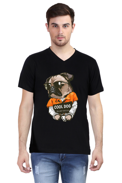 Vibrant V-Neck: Bluelander's V Neck Cotton Half Sleeve T-Shirts, Your Everyday Essential!