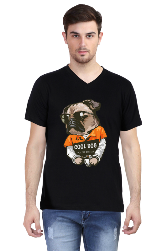 Vibrant V-Neck: Bluelander's V Neck Cotton Half Sleeve T-Shirts, Your Everyday Essential!