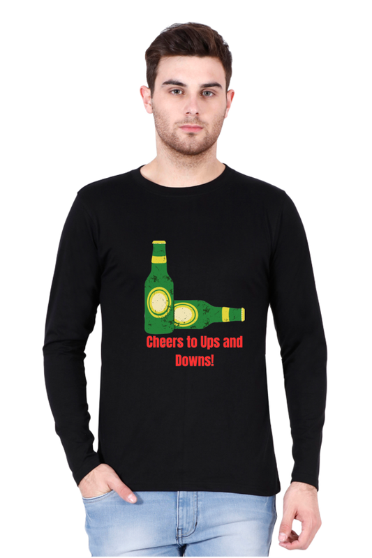 Make Your Weekend Remarkable with Bluelander's Cotton Full Sleeve T-Shirt!