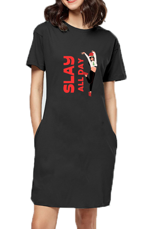 Slay All Day in Style Bluelander Girls & Women's Full Sleeve T-Shirt, Exclusive Design, Supreme Comfort Made in India for Our Beautiful, Strong Sisters and Mothers