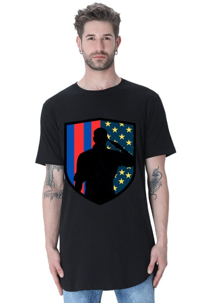 Curve with Confidence: Bluelander's Half Sleeve Cotton Longline Curved T-Shirts - Elevate Your Style!