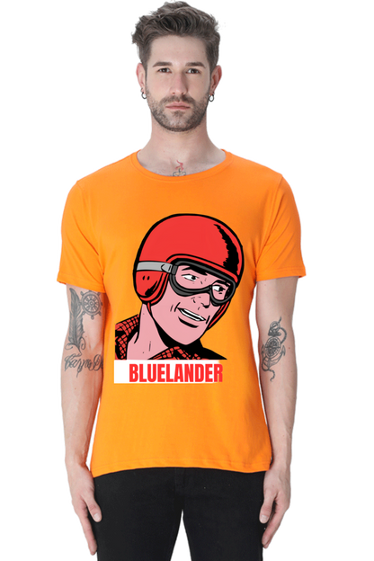 Elevate Your Style with Bluelander's Cotton Half Sleeve T-Shirt!