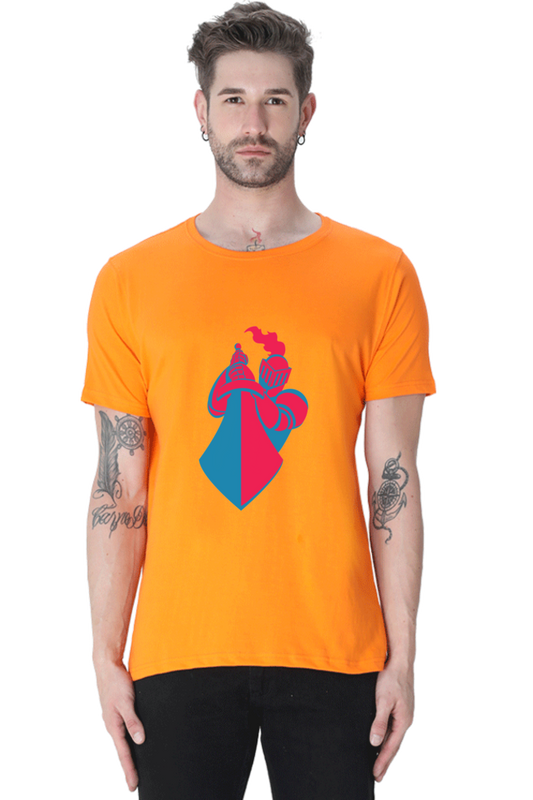 Stand Out in Every Crowd: Bluelander's Cotton Half Sleeve T-Shirt - Elevate Your Style!