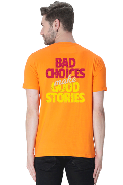 Let's create good stories together: Bluelander's Premium Cotton Bio-Washed Half-Sleeve T-Shirt