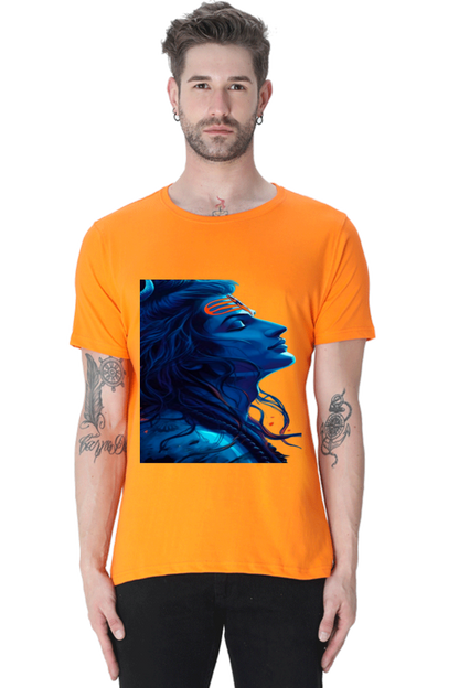 Divine Threads: Bluelander's Unisex Shiva Tees - Comfort Meets Faith  This is an excellent title!