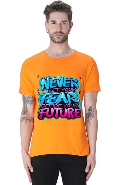 Bluelander Premium Cotton Unisex T-Shirt - Super Combed, Pre Shrunk, Bio Washed, Lycra Ribbed Neck | Power of Love and Fashion
