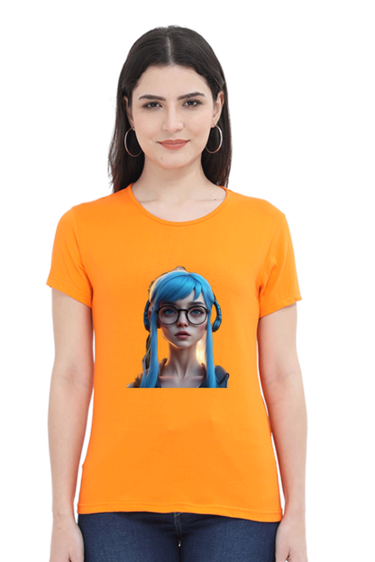 Unveiling Timeless Comfort: Bluelander Cotton Half Sleeve T-Shirts – AI-Enhanced Design, A Fashion Revolution for Our Beautiful Sisters and Moms of India.