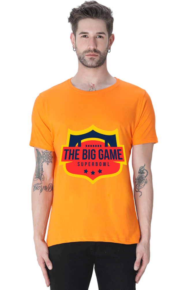 Get Noticed Everywhere You Go with Bluelander's Cotton Half Sleeve T-Shirt!