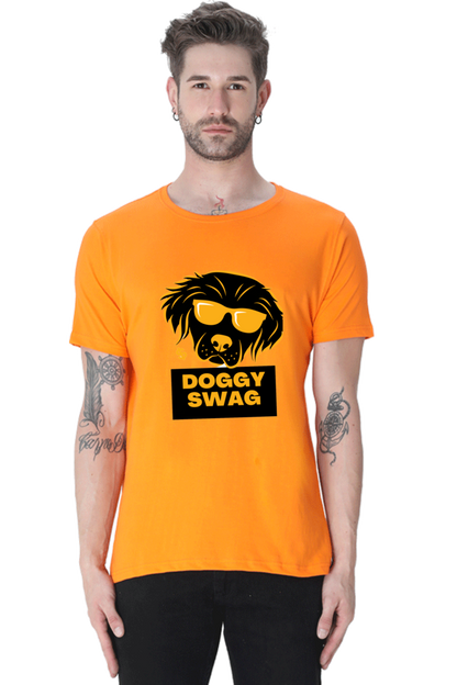 Fashion that Speaks Woofs: Bluelander Cotton Half Sleeve T-Shirts – Unleash Comfort and Style for Dog Devotees.