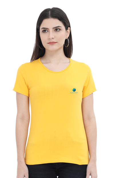 Stand Out in Style: Bluelander's Enhanced Design Cotton Half Sleeve Tees for Girls and Women's – Elevate Your Look and Make a Statement.
