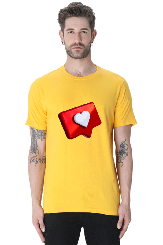Elevate Your Romance: Fall in Love with Bluelander's Cotton Half Sleeve Tees!