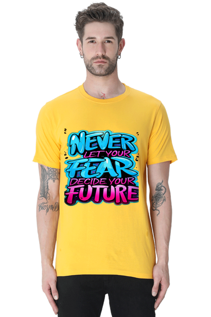 Bluelander Premium Cotton Unisex T-Shirt - Super Combed, Pre Shrunk, Bio Washed, Lycra Ribbed Neck | Power of Love and Fashion