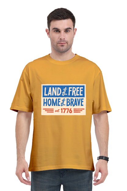 Unmatched Comfort: Bluelander Oversize Classic Cotton T-Shirts, Elevate Your Casual Look!