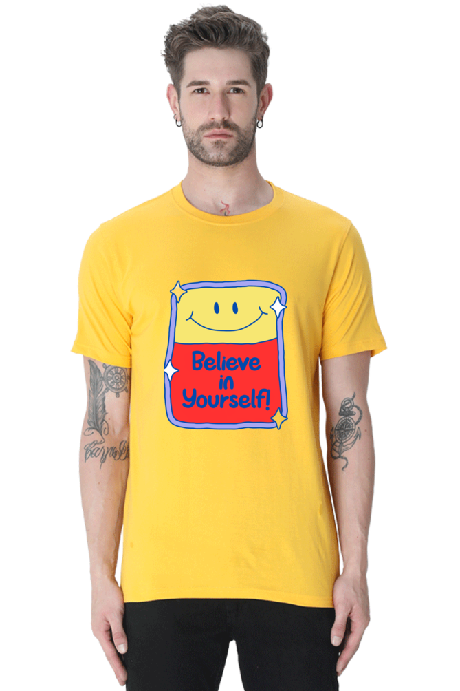 Sleeve Up for Adventure: Let Bluelander's Cotton Half Sleeve Tee Lead the Way!