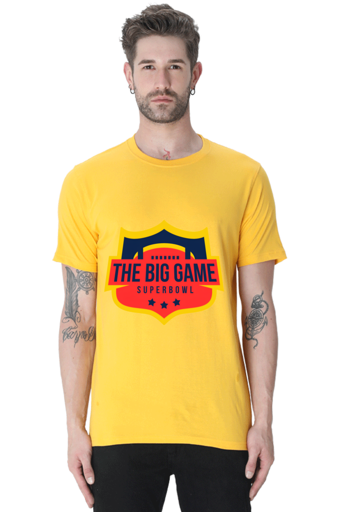 Get Noticed Everywhere You Go with Bluelander's Cotton Half Sleeve T-Shirt!