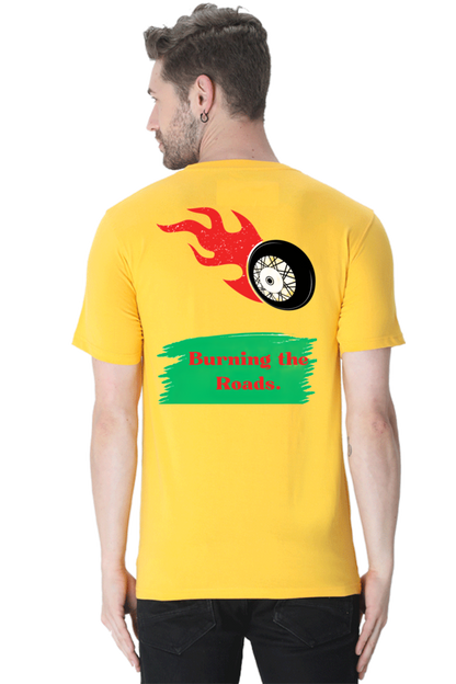 Step into Comfort and Style with Bluelander's Cotton Half Sleeve T-Shirt!
