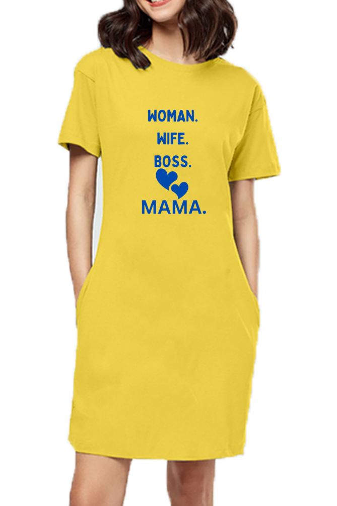 Bluelander Premium Cotton Tee: Elegance for every role – Woman, Sister, Boss, and cherished Mama.