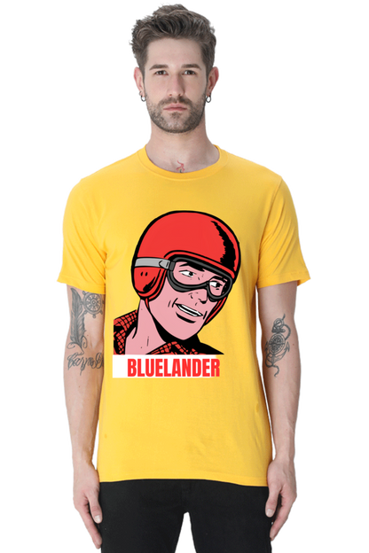 Elevate Your Style with Bluelander's Cotton Half Sleeve T-Shirt!