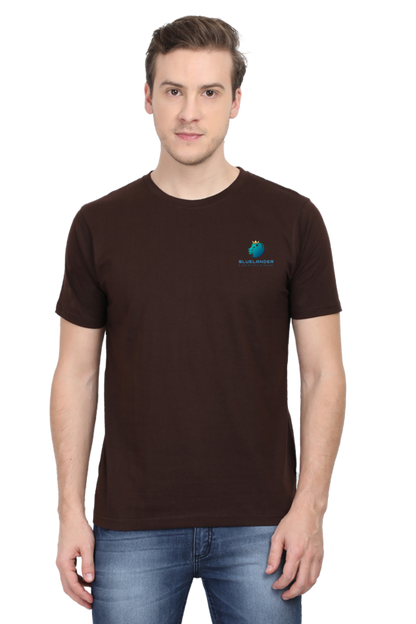 Get Noticed Everywhere You Go with Bluelander's Cotton Half Sleeve T-Shirt!