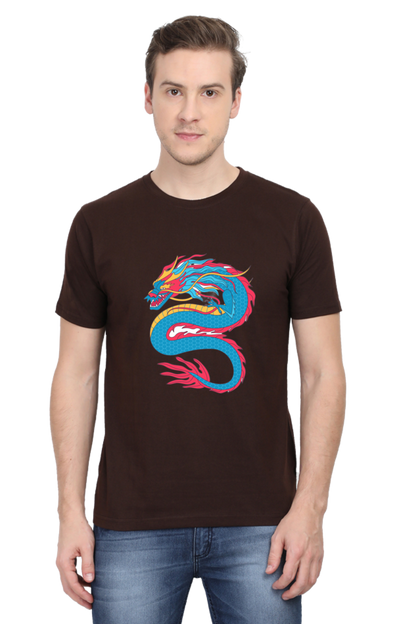Style Redefined: Embrace Bluelander's Cotton Half Sleeve T-Shirts with Enhanced Design!