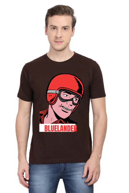 Elevate Your Style with Bluelander's Cotton Half Sleeve T-Shirt!
