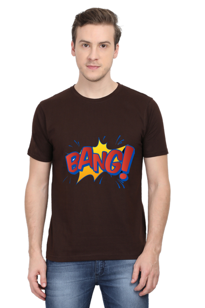 Stand Out with Bluelander's  Cotton Half Sleeve T-Shirt!
