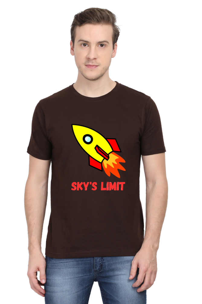Reach New Heights of Style: Elevate Your Look with Bluelander's Half Sleeve Cotton Tees!