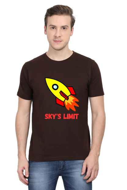 Reach New Heights of Style: Elevate Your Look with Bluelander's Half Sleeve Cotton Tees!