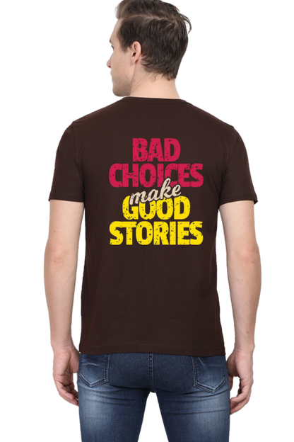 Let's create good stories together: Bluelander's Premium Cotton Bio-Washed Half-Sleeve T-Shirt