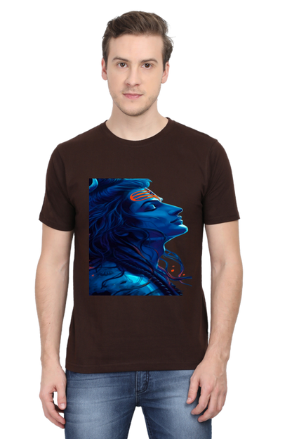 Divine Threads: Bluelander's Unisex Shiva Tees - Comfort Meets Faith  This is an excellent title!