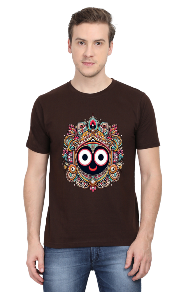 Sacred Comfort: Bluelanders  Premium  Cotton Unisex Half-Sleeve T-Shirt  Show drafts